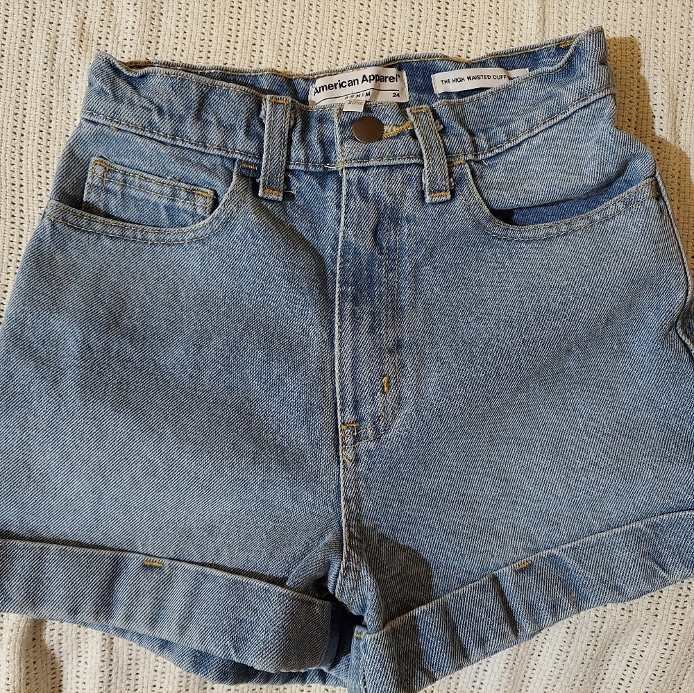 NWOT American Apparel high waisted shorts